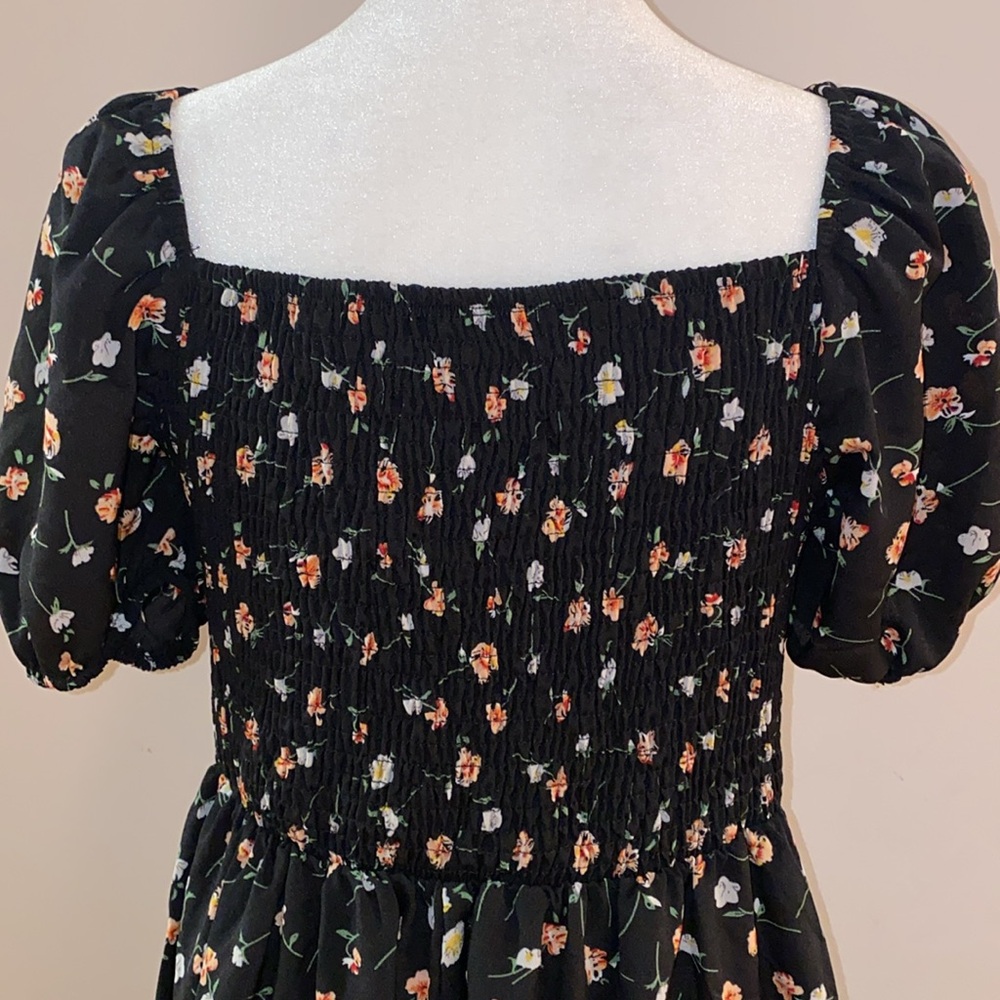 Floral Milkmaid Midi Dress - Picture 6 of 14